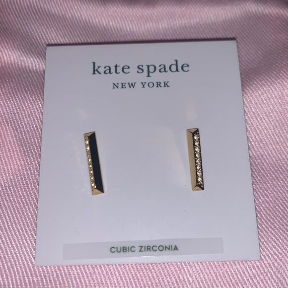 🆕Kate Spade pave stud earrings T1